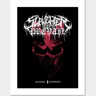 SLAUGHTER TO PREVAIL - MISERY SERMON ALBUM Posters and Art